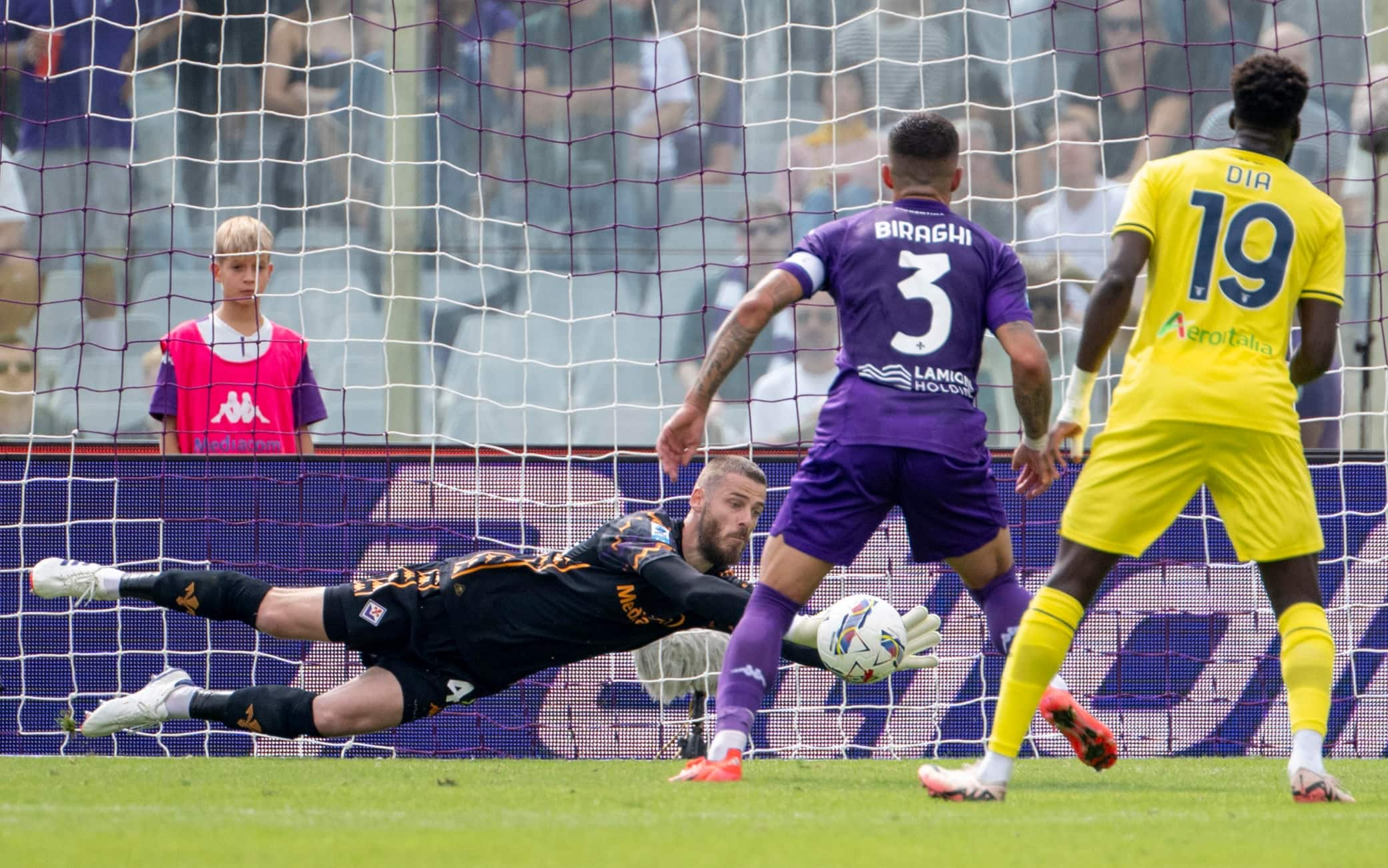 Il primo tempo di Fiorentina-Lazio