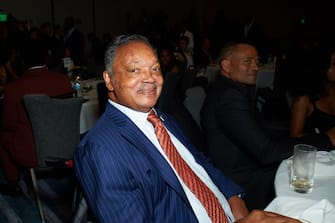 LOS ANGELES, CALIFORNIA - JUNE 10:  Rev. Jesse L. Jackson attends the 2nd Annual Attorney Benjamin Crump Equal Justice Now Awards at Courtyard by Marriott Los Angeles LAX/Century Boulevard on June 10, 2022 in Los Angeles, California. (Photo by Unique Nicole/Getty Images)