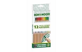 Matite colorate Koh-I-Noor Natural Astuccio da 12