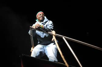 INDIO, CALIFORNIA - APRIL 14: (FOR EDITORIAL USE ONLY) Lil Yachty performs at the Mojave Tent during the 2024 Coachella Valley Music and Arts Festival at Empire Polo Club on April 14, 2024 in Indio, California. (Photo by Frazer Harrison/Getty Images for Coachella)