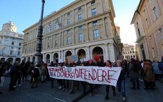 Corteo contro la violenza sulle donne
