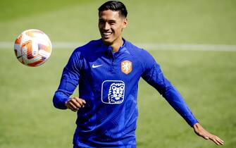 ZEIST - Tijjani Reijnders during a training internship of the Dutch national team at the KNVB Campus on June 5, 2022 in Zeist, Netherlands. The Dutch national team is preparing for the semi-final of the UEFA Nations League against Croatia. ANP ROBIN VAN LONKHUIJSEN /ANP/Sipa USA