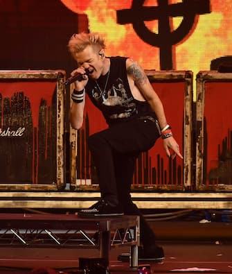 Sum 41 - Deryck Whibley performs onstage at the 2024 iHeartRadio ALTer EGO at the Honda Center on January 13, 2024 in Anaheim, California. Photo: C Flanigan/imageSPACE/Sipa USA
