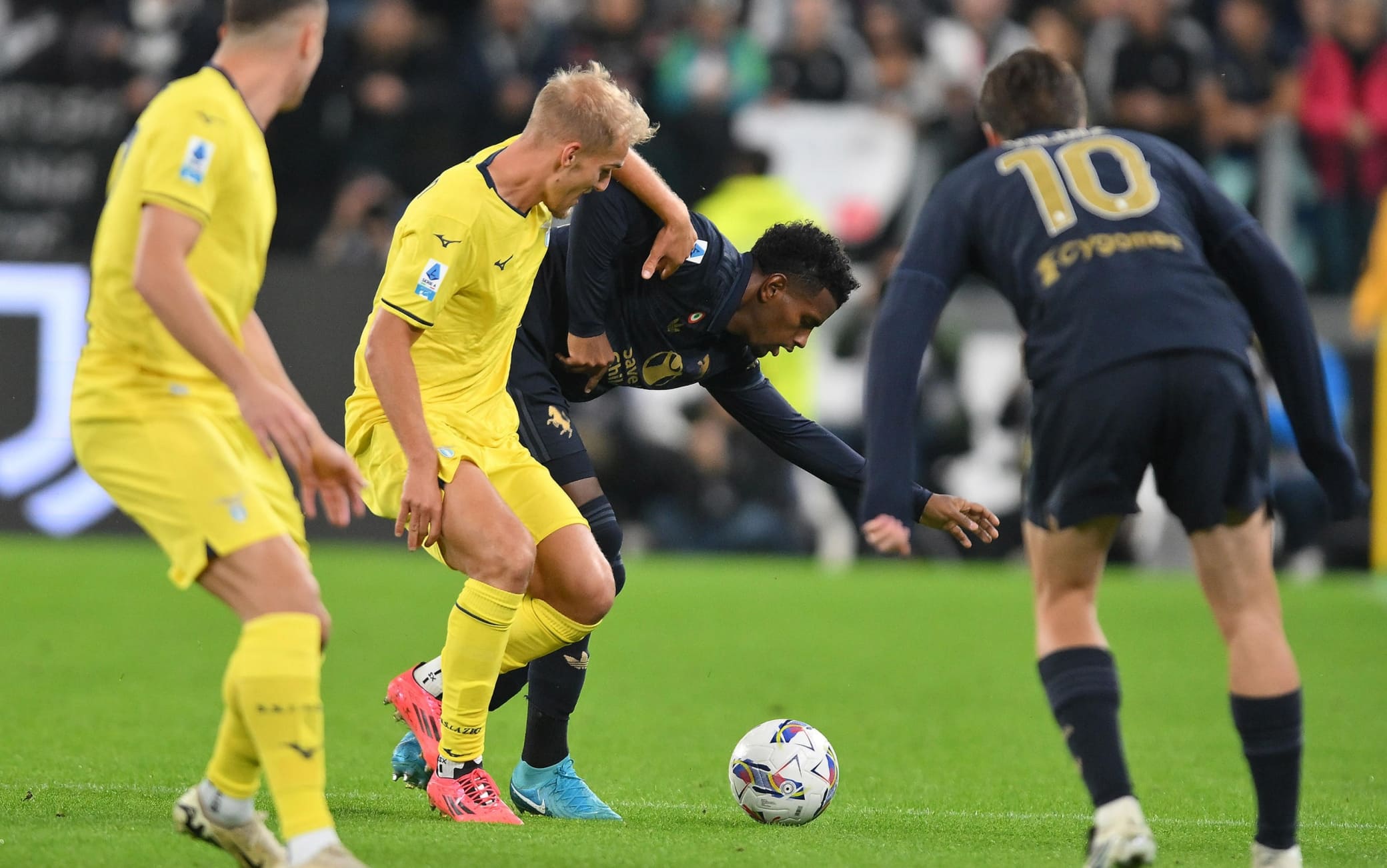 Il primo tempo di Juve-Lazio