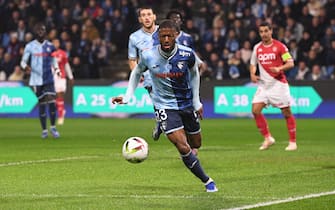 23 Josue CASIMIR (hac) during the Ligue 1 Uber Eats match between Havre Athletic Club and Association Sportive de Monaco Football Club at Stade Oceane on November 11, 2023 in Le Havre, France. (Photo by Anthony Bibard/FEP/Icon Sport/Sipa USA)