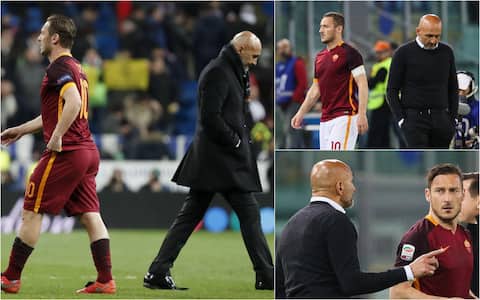 luciano spalletti roma totti