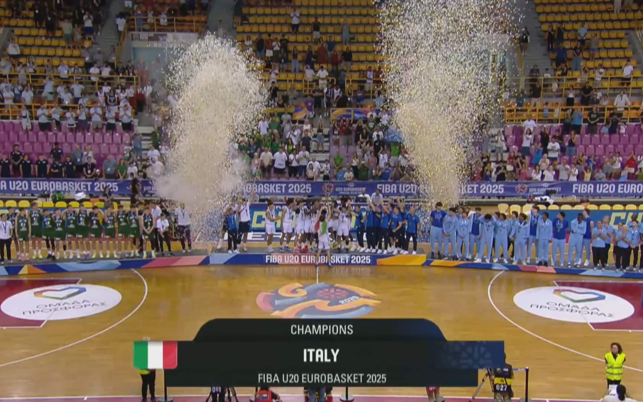 italia premiazione