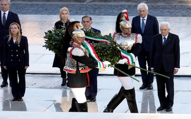 Festa unità nazionale e Giornata delle Forze Armate, celebrazioni a Roma e  Cagliari. FOTO