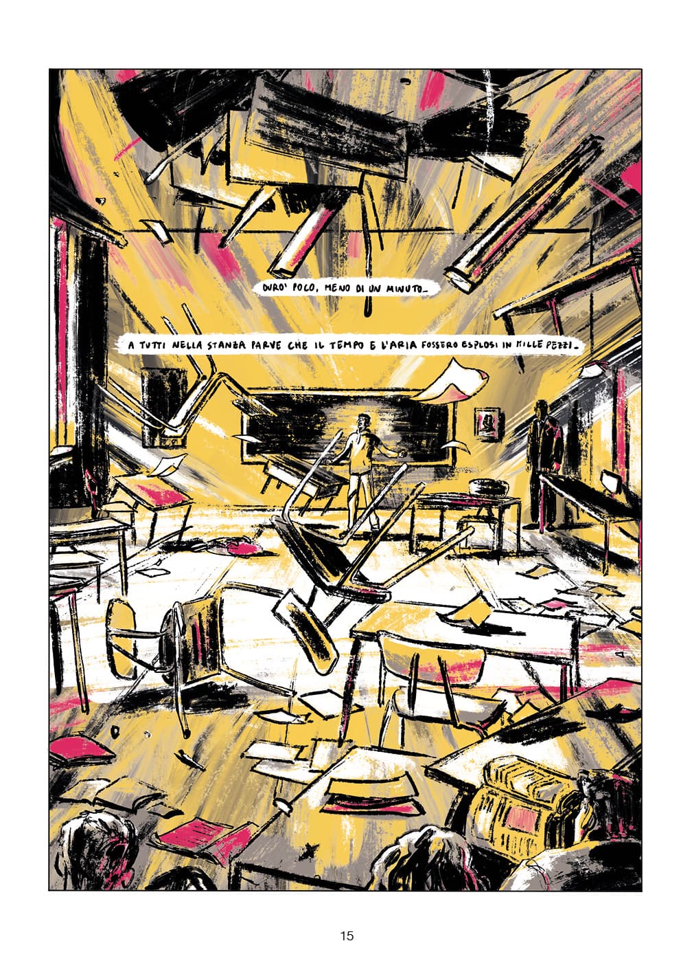 Una tavola di Polifonia di Johnny Mox e Chiara Fazi (Coconino Press) Una tavola di Polifonia di Johnny Mox e Chiara Fazi (Coconino Press)