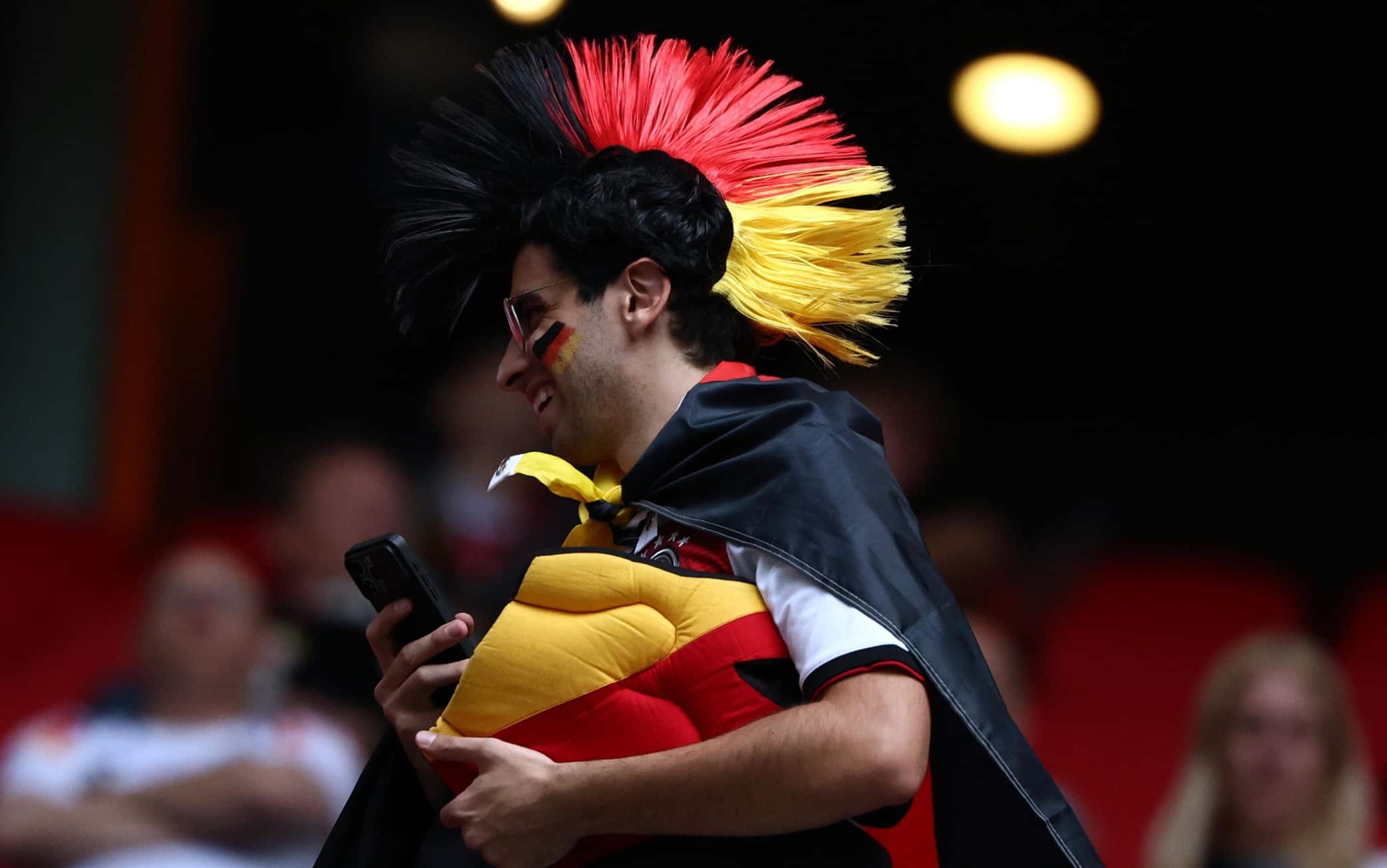 I tifosi tedeschi sono carichi…