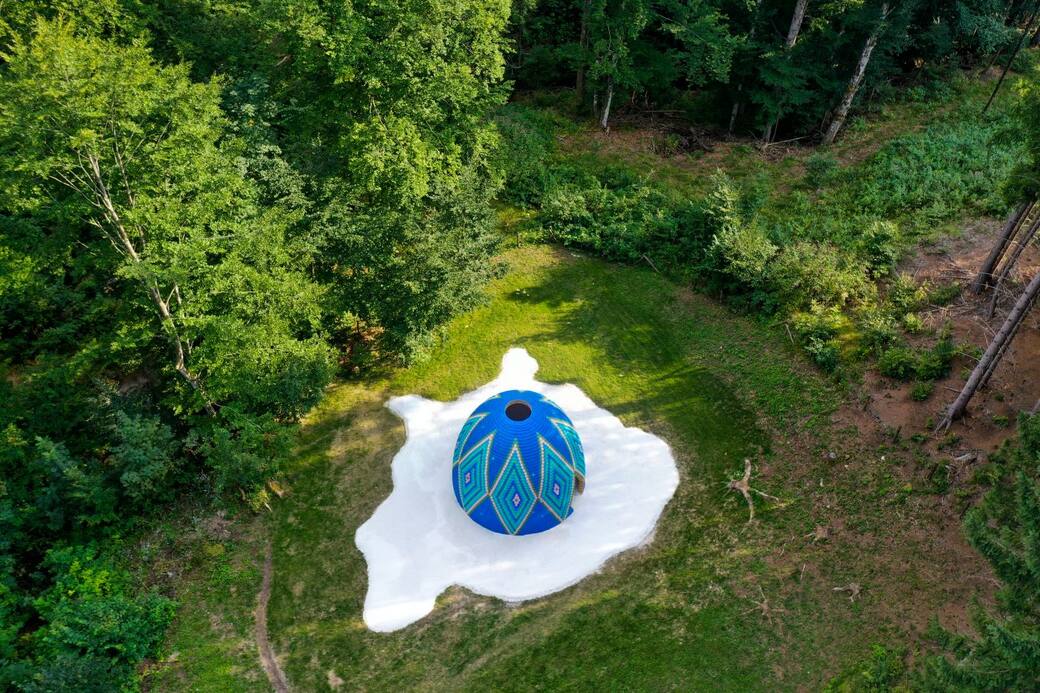 Velasco Vitali, Sabìr - Arte Sella 2024. Ph Giacomo Bianchi