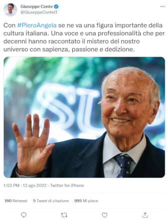 Il post di Giuseppe Conte