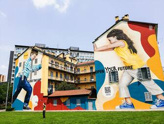 Italy, Milan, Isola area, Quartiere Isola. (Photo by: Giovanni Mereghetti/UCG/Universal Images Group via Getty Images)