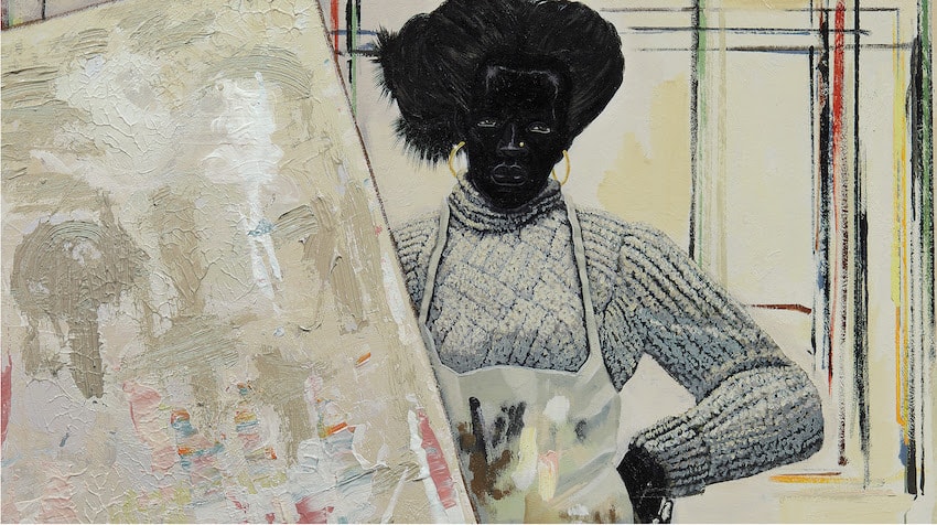Kerry_James_Marshall_Untitled_(Painter)_2008_Acrylic_on_PVC_panel_in_artist_s_frame_73_x_62.9_cm_Photo_Courtesy_of_Sotheby_s_Inc._©_2021_.jpeg
