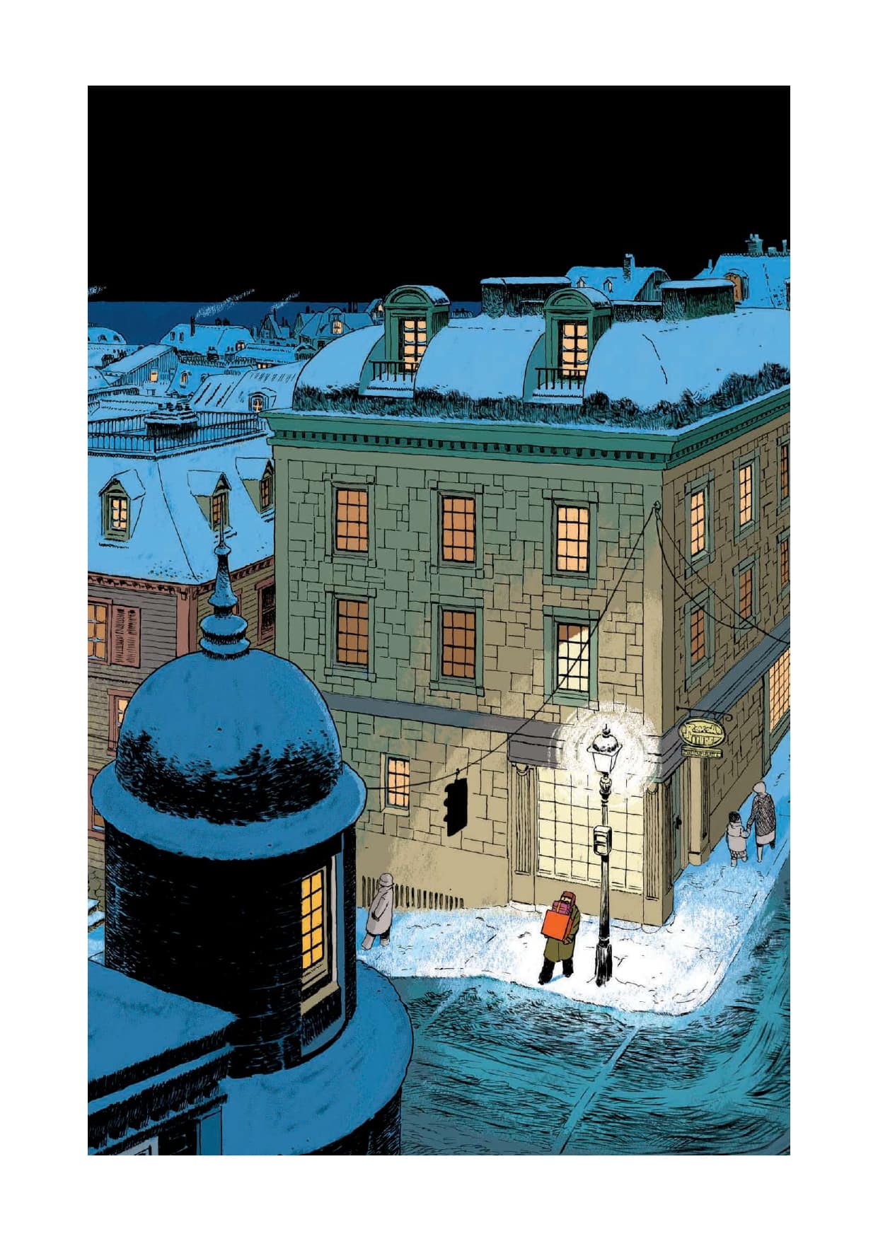 Una tavola tratta da Friday volume 3, di Ed Brubaker, Marcos Martín e Muntsa Vicente (Saldapress) Una tavola tratta da Friday volume 3, di Ed Brubaker, Marcos Martín e Muntsa Vicente (Saldapress)