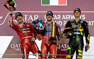 bagnaia podio qatar motorsport