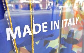Made in Italy sign background
