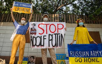 Guerra in Ucraina proteste nel mondo