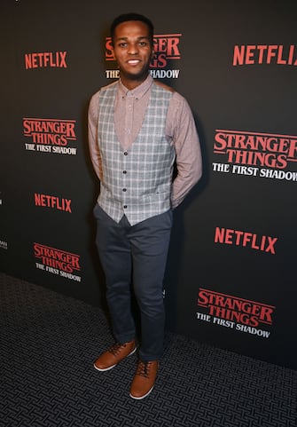 LONDON, ENGLAND - DECEMBER 14: Benjamin Lafayette attends the press night after party for "Stranger Things: The First Shadow" at The Waldorf Hilton on December 14, 2023 in London, England. (Photo by Dave Benett/Getty Images)