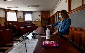 Preparativi per gli esami di maturità al Liceo Parini duran