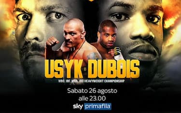 Usyk contro Dubois alle 23 in pay per view su Sky