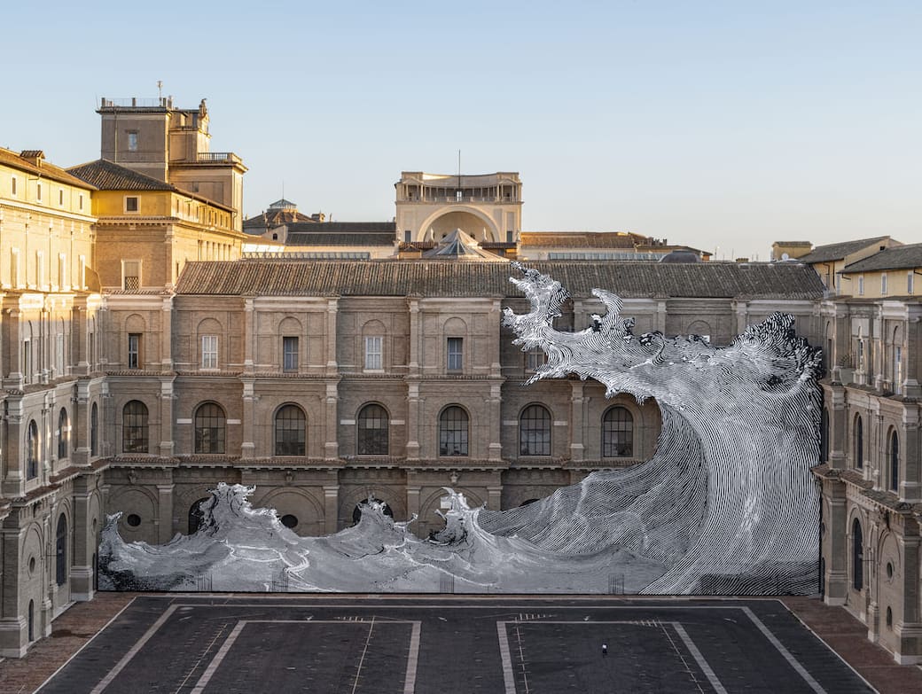 Diluvium, Vatican, 2026 © JR