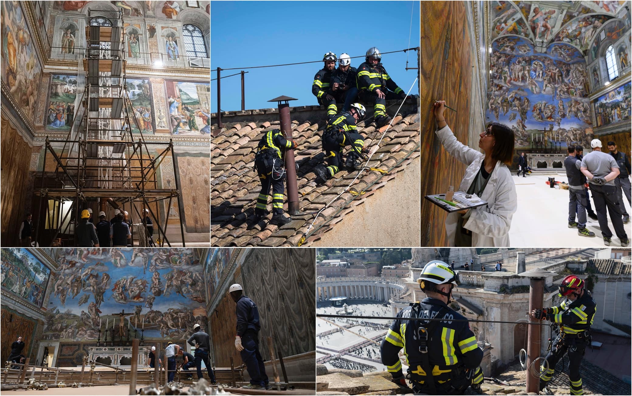 Lavori Cappella Sistina