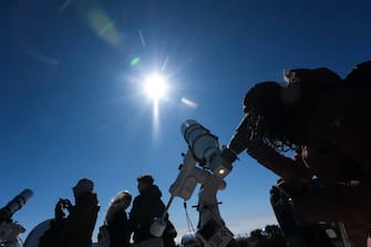 SPAIN SOLAR ECLIPSE
