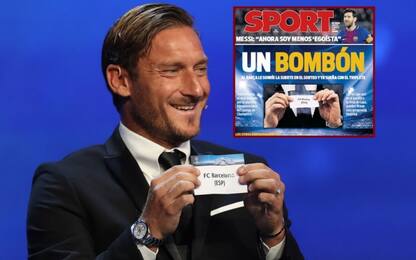 Totti: "Barça diceva bon bon? Ne abbiamo fatti 3"