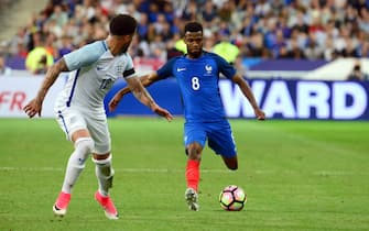 PARIS, FRANCE - JUNE 13:  Thomas Lemar forward of France Football team during the International friendly match between France and England held at Stade de France on Juin 13, 2017 in Paris.  (Photo by Frederic Stevens/Getty Images)