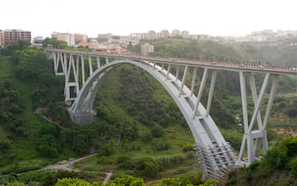 The Viaduct Bisantis, also called Ponte Morandi was designed by Eng. Riccardo Morandi and was inaugurated in 1962,