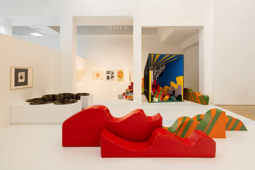 Andrea Branzi By Toyo Ito. Continuous Present. Installation view, Foto Andrea Rossetti © Triennale Milano