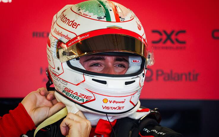 Leclerc dopo le qualifiche del GP Abu Dhabi 2023 Conta solo il 2 posto nel Costruttori Sky Sport