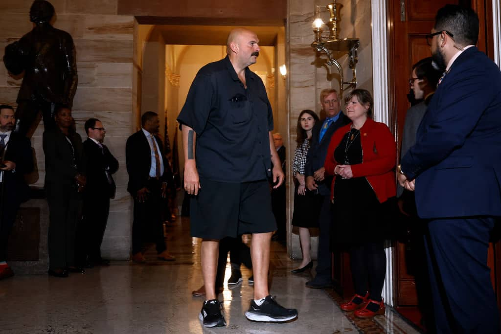 Il senatore John Fetterman a Washington