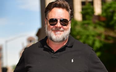 NEW YORK, NY - JUNE 24:  Russell Crowe is seen outside the Build Studio on June 24, 2019 in New York City.  (Photo by James Devaney/GC Images)