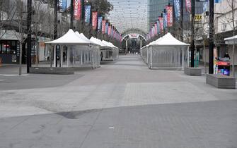 Covid, strade deserte a Sydney per il lockdown