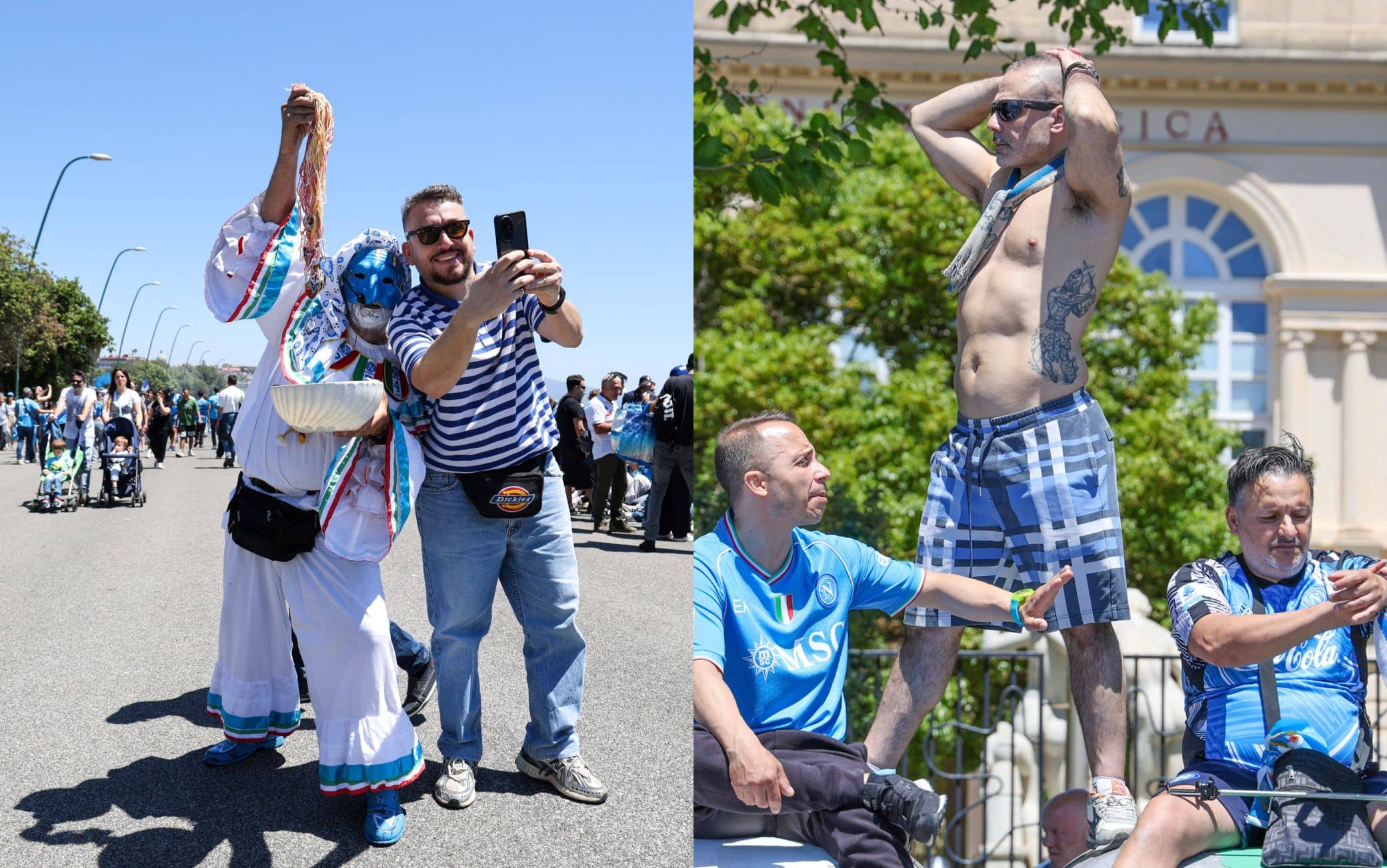 Pulcinella e kilt: QUI LE FOTO PIÙ BELLE DELLA FESTA