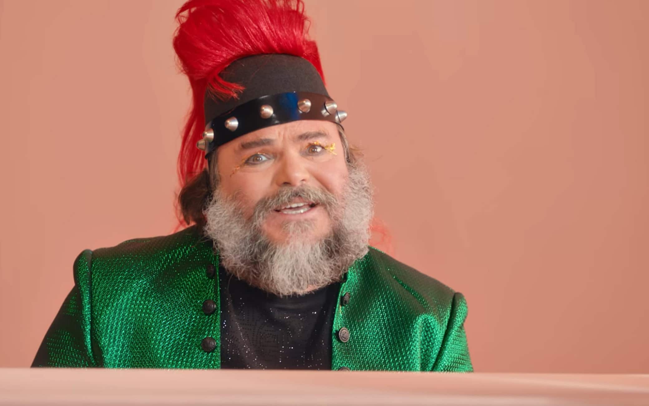 Super Mario Bros. Il Film, Jack Black pubblica il divertente videoclip  della canzone Peaches