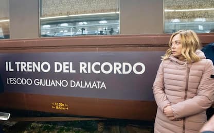 Al via da Trieste il treno del Ricordo, inaugurato con Meloni