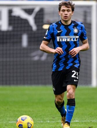 Il giocatore Nicolò Barella dell'Inter