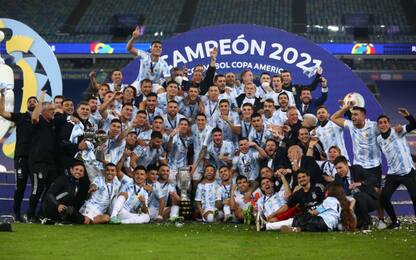 L'Argentina vince la Copa America, Brasile ko 1-0