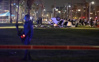 Frame dell'attentato a Tel Aviv
