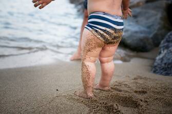 Bambino al mare