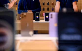 Opening of the new Apple store in Via del Corso in Rome, Italy, 27 May 2021. ANSA/RICCARDO ANTIMIANI