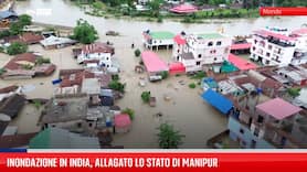 Inondazione in India, allagato lo Stato di Manipur