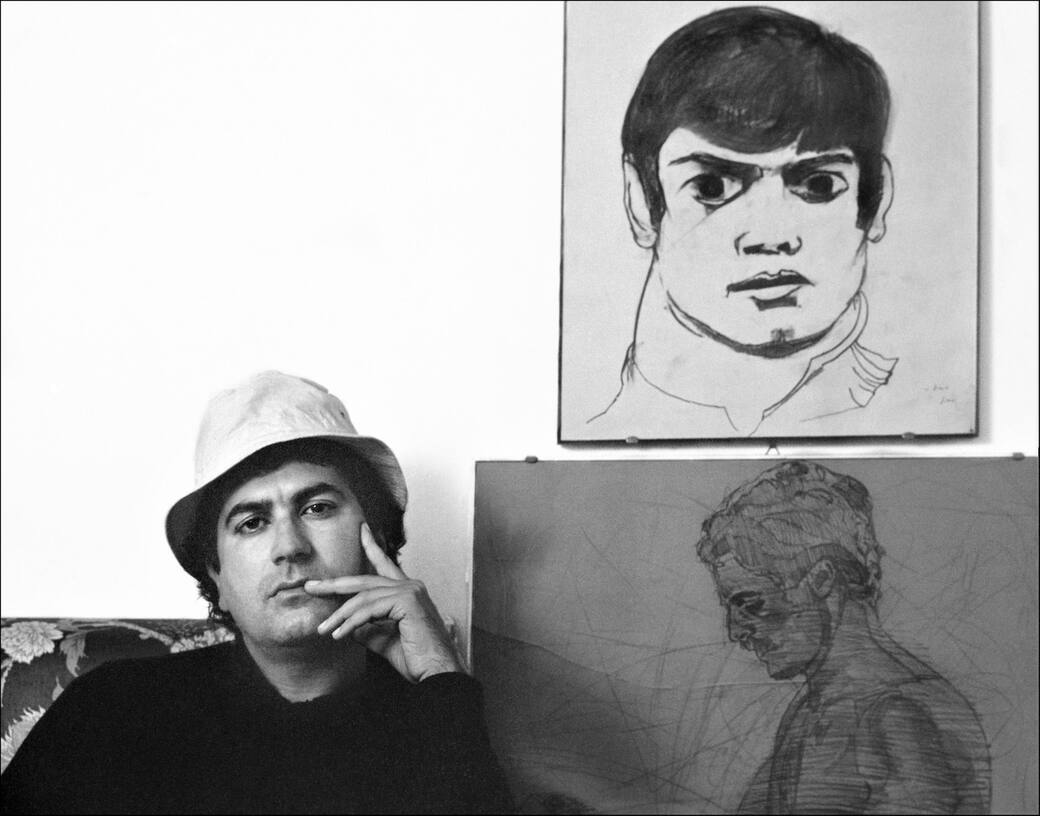 DARIO BELLEZZA FOTO DINO IGNANI CIT. OBBL.