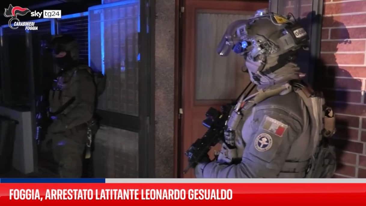 foggia arrestato latitante leonardo gesualdo