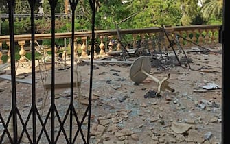 palazzo Sursock di Beirut distrutto dalla esplosione