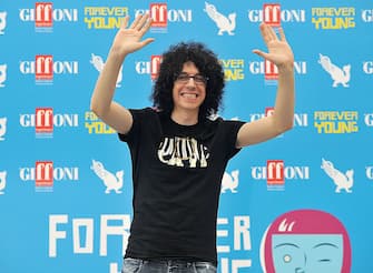 GIFFONI VALLE PIANA, ITALY - JULY 22:  Giovanni Allevi attends 2013 Giffoni Film Festival photocall on July 22, 2013 in Giffoni Valle Piana, Italy.  (Photo by Stefania D'Alessandro/Getty Images)