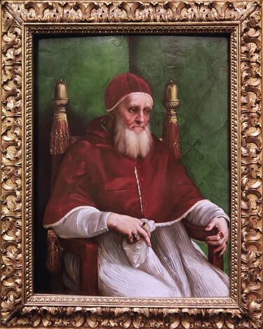 Giulio II, il papa con la barba bianca
